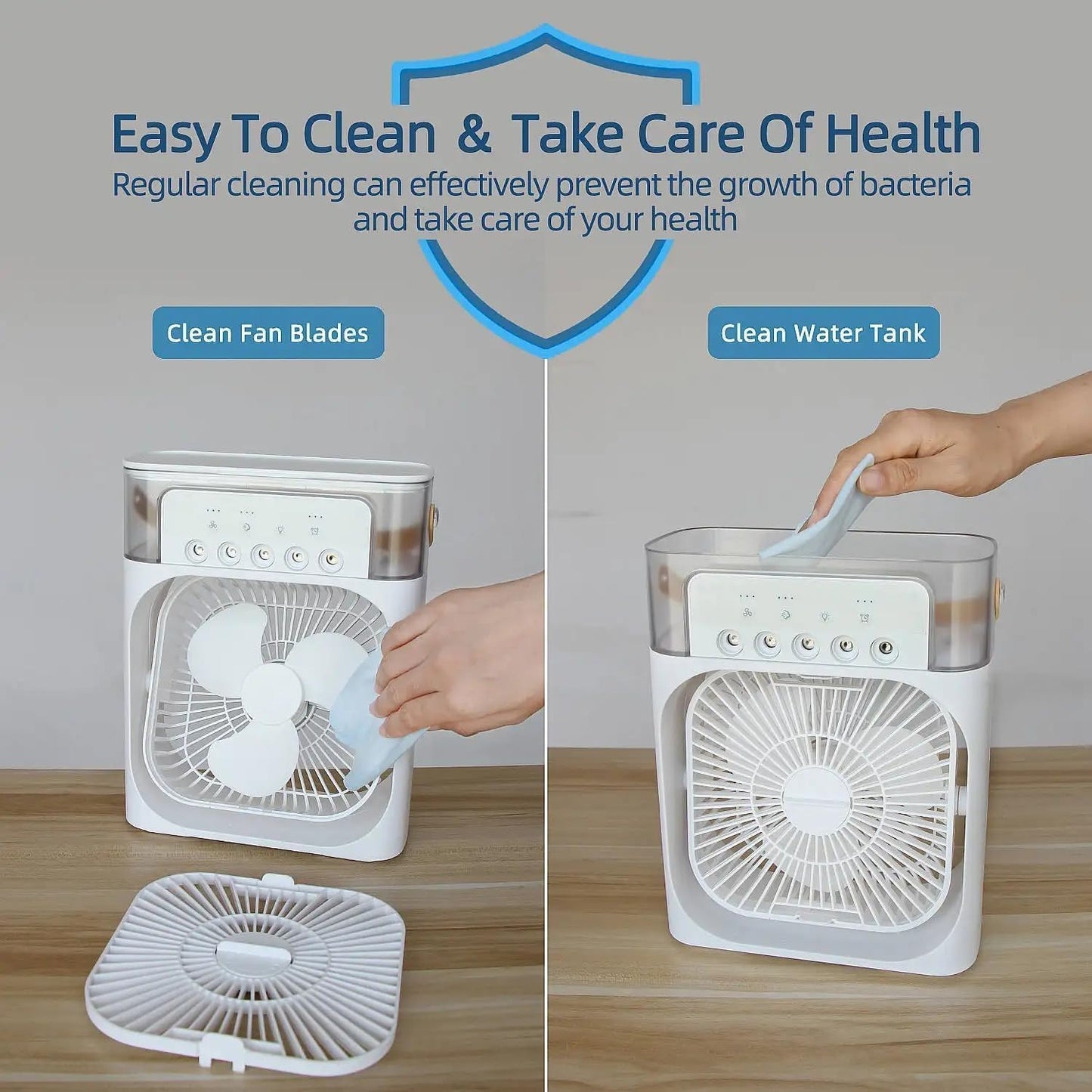 Mini Portable (3-In-1) Room Cooling Conditioner Air Cooler