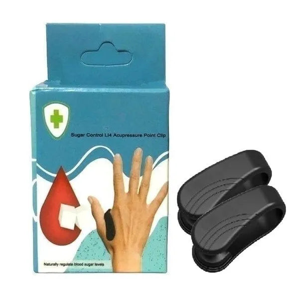 Buy 1 Get 1 Sugar Control Li4 Acupressure Point Clip | Headache Migraine | Tension Relief | Light Weight (Pack of 2)